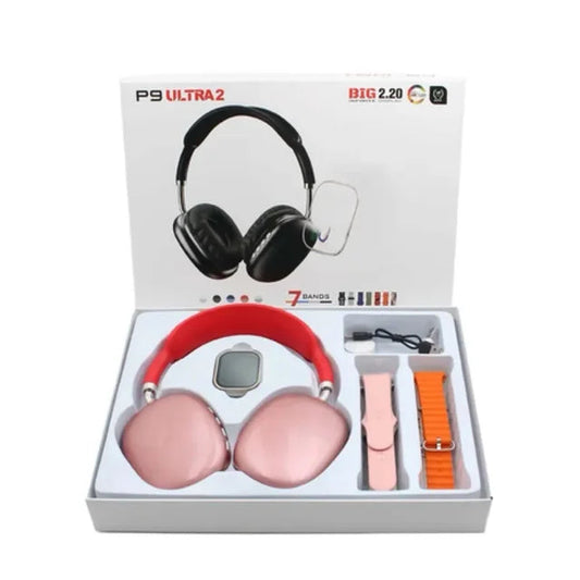 COMBO DIADEMA RELOJ 7 MANILLAS P9